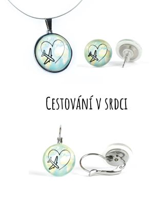 🌍 Pro všechny, kdo mají cestování v srdci. ❤️✈️ Šperky s tímto motivem připomenou zážitky z cest, místa, kam se chcete...