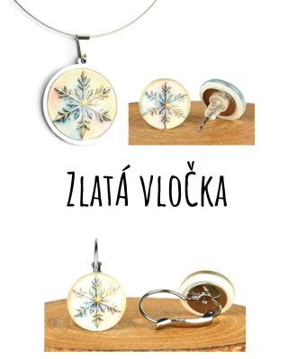 ❄️ Jemná jako první sníh. ❄️✨ Šperky s motivem vločky připomenou zimní klid, čistotu a kouzlo chvílí, kdy se venku tiše...