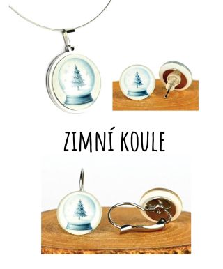 ❄️ Talisman klidných zimních večerů. Šperky s motivem sněhové koule a stromku je ideálním doplňkem pro sváteční období,...