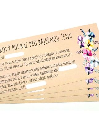 Doručení šperků do Vánoc už bohužel nestíháme… 🎄 Ale pořád můžete potěšit své blízké – máme elektronické dárkové poukazy,...